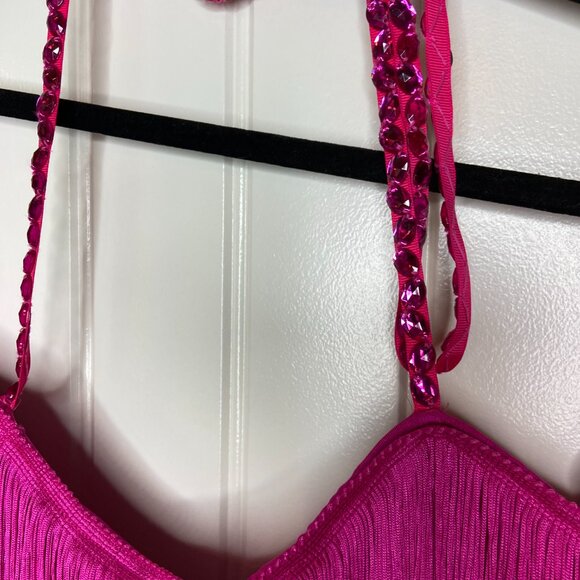 Fringe Dress Pink - Picture 2 of 4